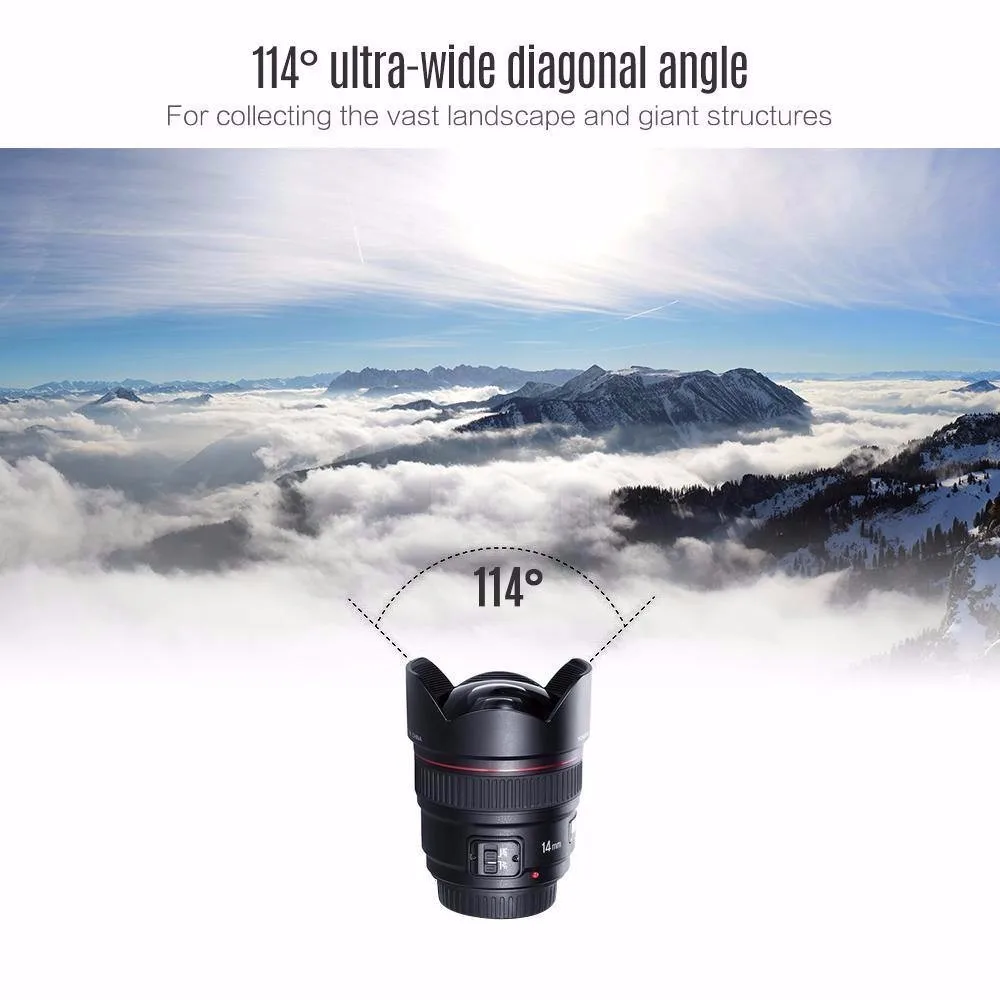 Yongnuo 14 мм F2.8 объектив камеры для Canon EOS 700D для Nikon D5300 YN14mm F2.8N ультра-широкоугольный объектив AF MF