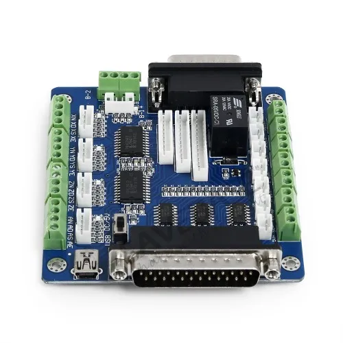 DIY ЧПУ Комплект 4 Ось 97oz in Nema17 Двигатель 1.0A 4.2A EMA2 050D42 Драйвер 24 В 10A PSU|Драйвер