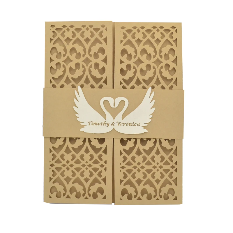 

convite de casamentocard fiesta quinceaera laser cut embossed wedding invitation cards