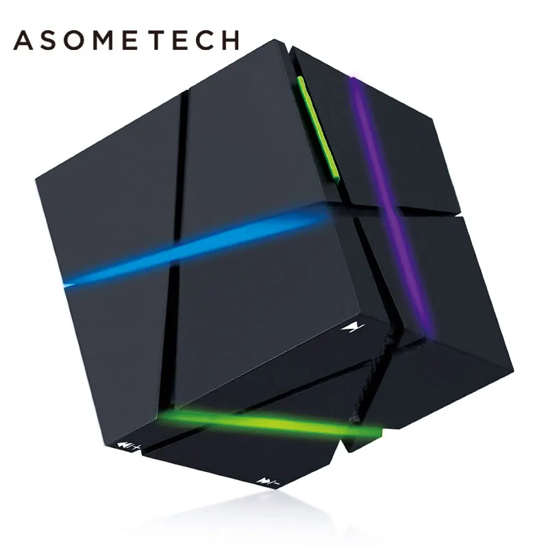 Портативные HIFI беспроводные колонки Bluetooth LED Cube динамик для Xiaomi Xiomi iPhone сабвуфер