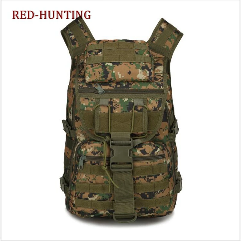 

Tactical Warterproof Nylon Backpack 40L Military Army Backpack for Hunting Camping Hiking Traveling Camouflage Molle Bag