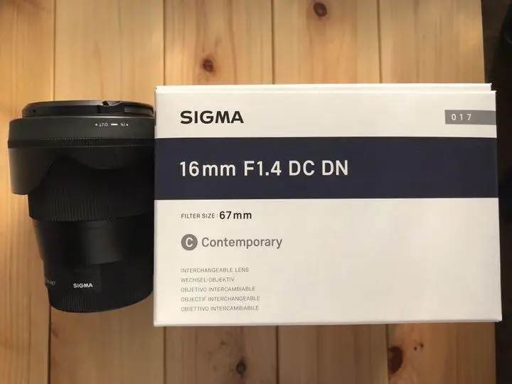 Sigma 16 мм f1.4 DC DN современный объектив для камеры E mount A6500 A6300 A6000 A5100 A5000|Объективы