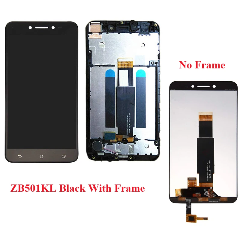 Для Asus ZenFone Live/ZB501KL A007 ЖК экран + сенсорная панель дигитайзер в сборе|Экраны для