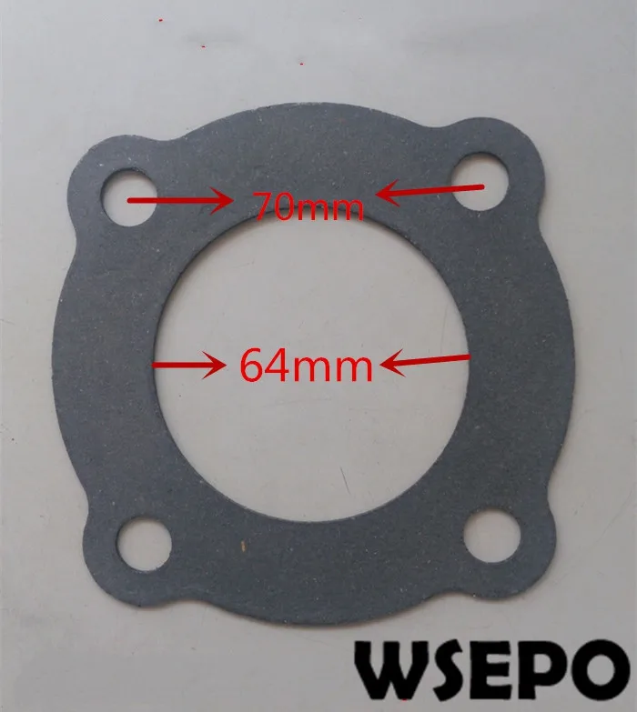 Top Quality! Exhaust Pipe Gasket Fits for 6105/6108 06 Cylinder 04 Stroke Water Cooling Diesel Engine 100~132KW Generator Set