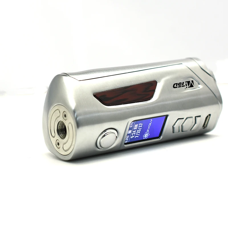 5pcs/lot Original Hcigar VT75D DNA 75W Box Mod Vape Mods Dual 18650 Battery Evolv DNA75C E Cigarette 0.91&quot Colorful TFT Screen |