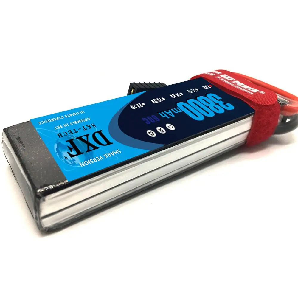 Аккумулятор DXF Lipo 3800 мАч 7 4 В 60C Max120C AKKU LiPo RC аккумулятор для вертолета TRX автомобиль