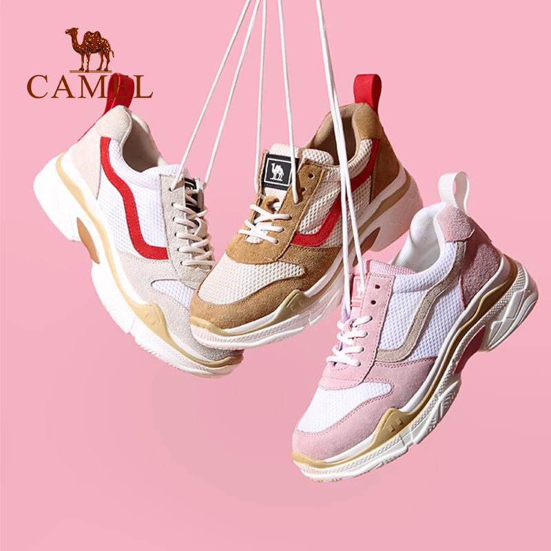 CAMEL/Новинка модная женская повседневная обувь для тенниса в Корейском стиле