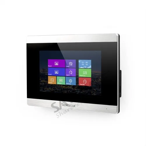 HOMSECUR BM715 S внутренний монитор с сенсорным экраном 6 языков поддержка HDK серии 1V1 1V2