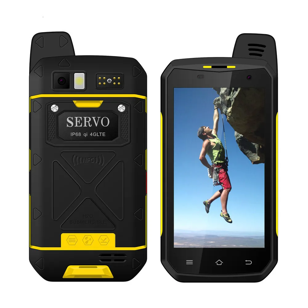 Водонепроницаемый телефон SERVO B6000 MTK6755 Octa Core 4 г 64 ГБ ОС Android 6 0 IP68 мобильного