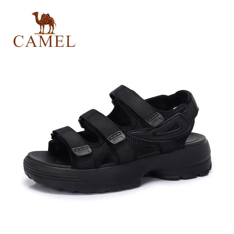 CAMEL/Женские повседневные сандалии на плоской подошве Новинка 2018 года сезон лето
