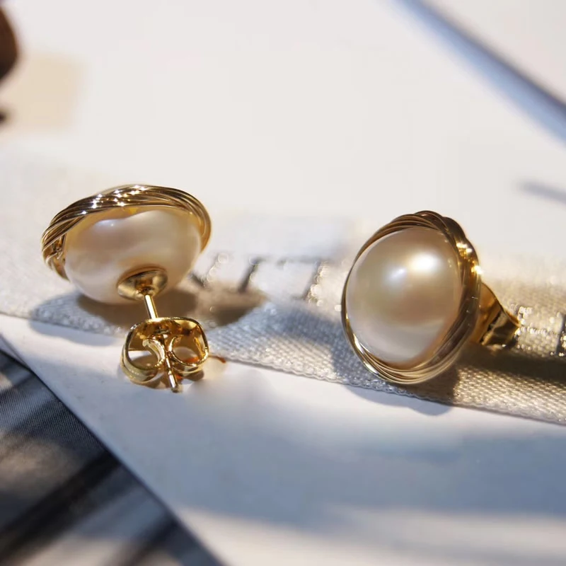 ANI с металлическим ремешком регулируемой длины 14K покрыто золотом Для женщин
