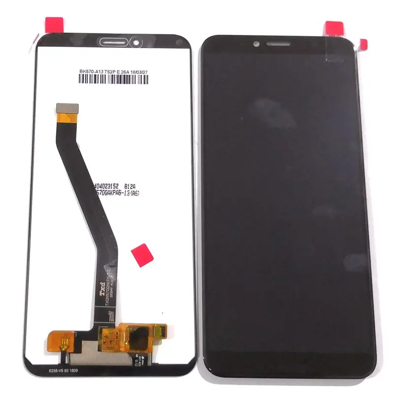 Для Huawei y6 2018 ATU LX1 LX3 ЖК экран дисплей с сенсорным стеклом рамка в сборе запасные