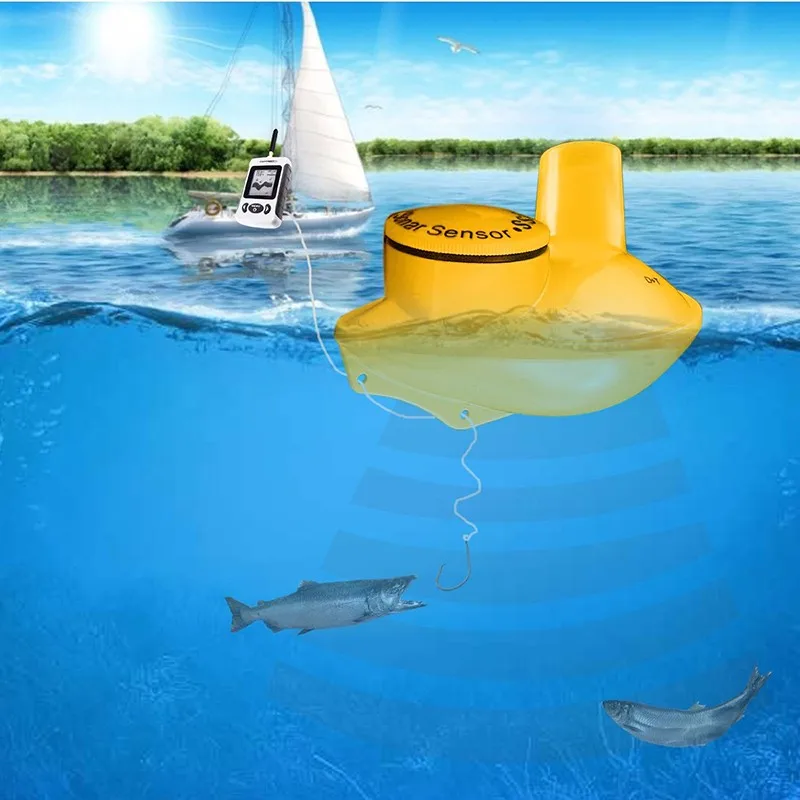 FFW718 Lucky беспроводной эхолот для рыбалки lucky fish finder sonar for fishing эхолоты fishfinder лаки