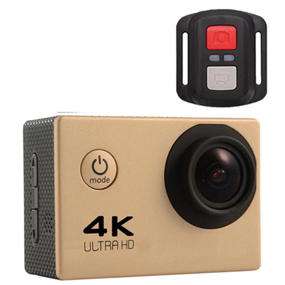 Экшн камера Ultra HD 4 K WiFi 1080 P/60fps 2 0 lcd 170D объектив шлем Cam Водонепроницаемая