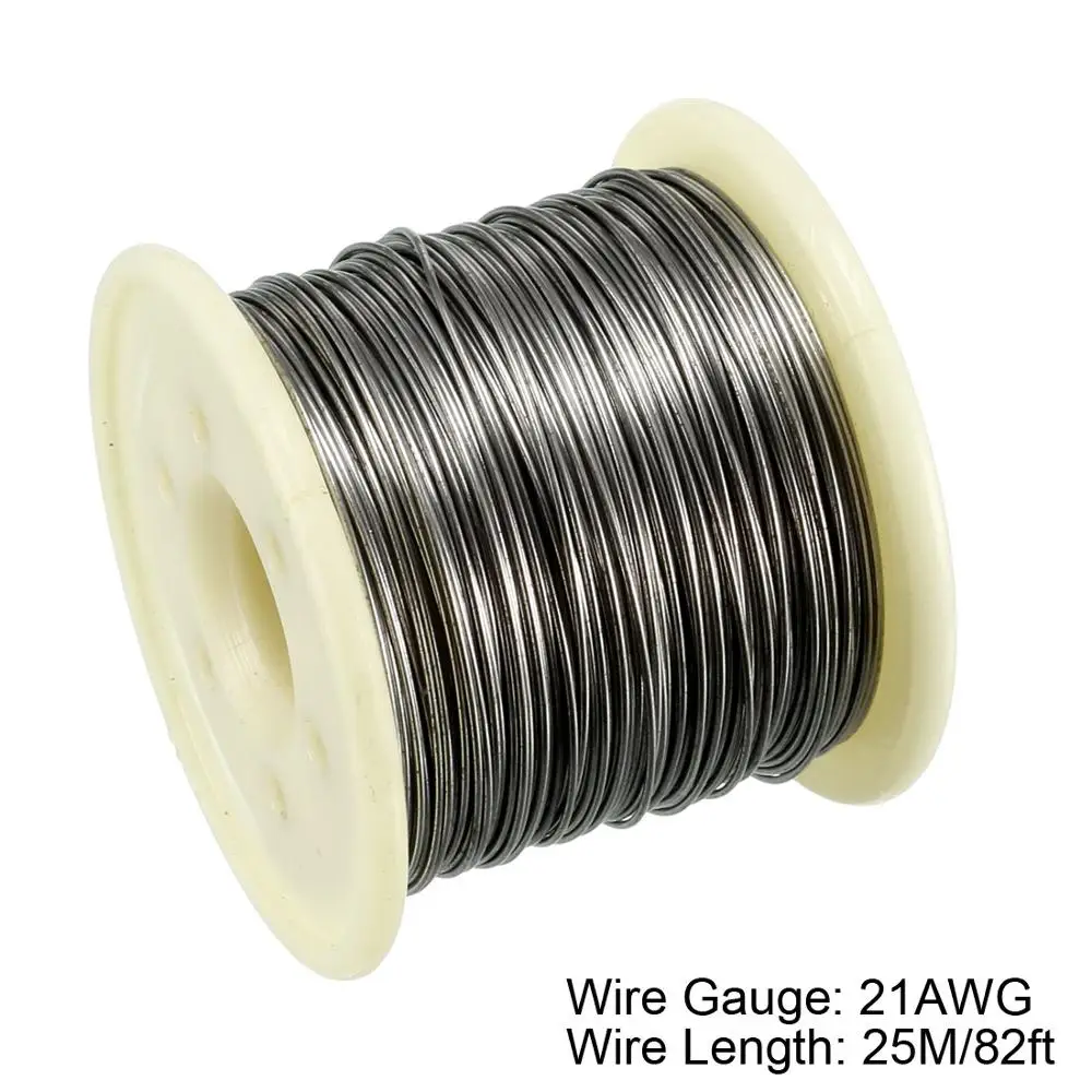1 шт. нагревательный провод Uxcell Superfine AWG15 18 19 21 23 24 26 29 FeCrAl резистора для работы при