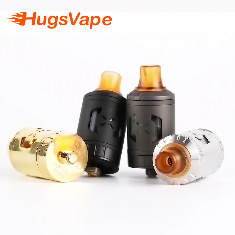 100% Аутентичный Hugsvape calice MTL RTA 2 мл 510 резьба 24 мм перестраиваемый Атомайзер|sub ohm