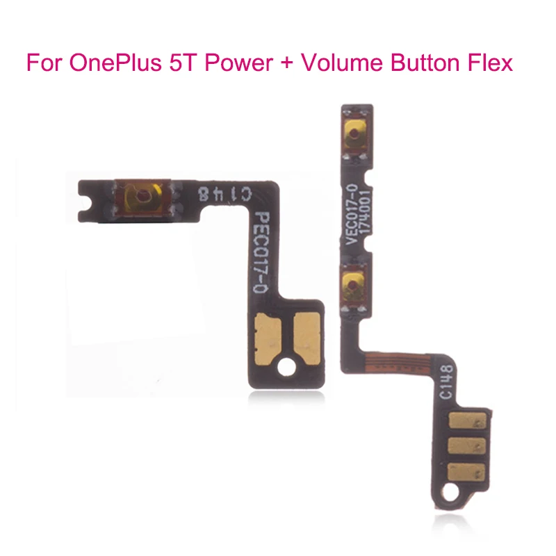 Witrigs кнопка питания громкости шлейф для OnePlus 3/3T/5/5 T/6/6 T/7 Pro Выключение звука ключ