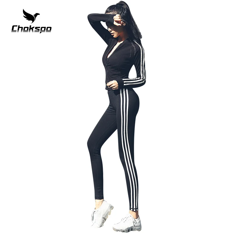 Chokspo женские наборы для йоги Vetement Sport Femme Conjuntos Deportivos Mujer фитнес дышащий Ropa бега