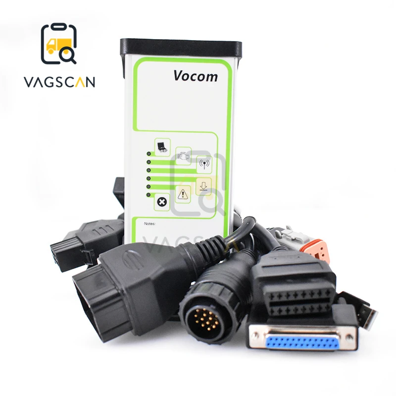 Инструмент для диагностики грузовика Volvo Tech tool 2 7 и VOCOM 1 88890300 инструмент