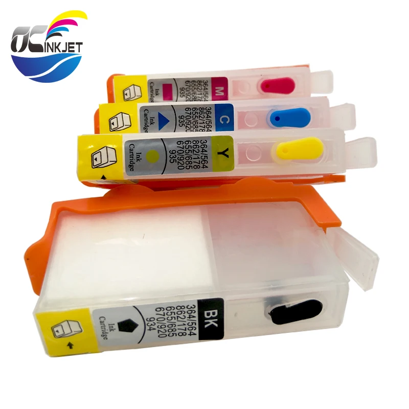 Картридж OCINKJET 178 для HP 178XL совместимый с Photosmart 7510 B110A B209A чипом|Чернильные