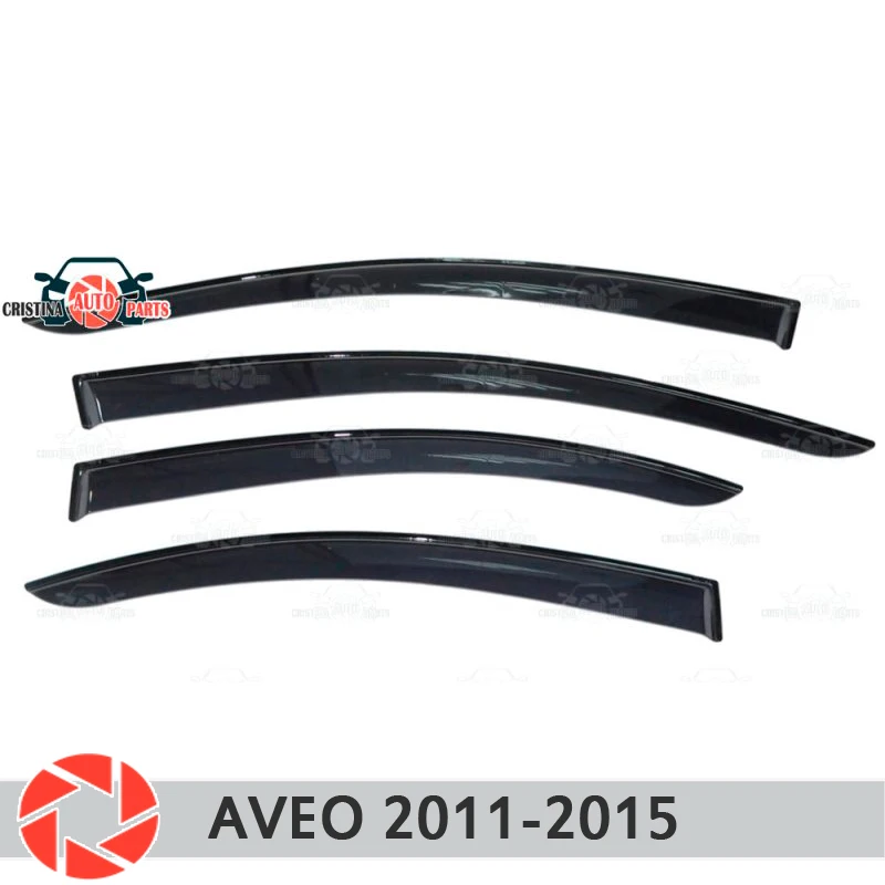 Дефлектор окна для Chevrolet Aveo T300 2012 2015 дефлектор от дождя защита грязи Стайлинг