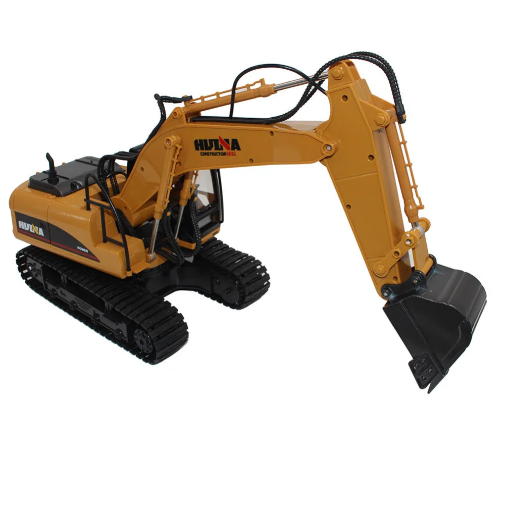 15CH Mini Size Full Functional Remote Control Excavator Bulldozer Construction Toy RC Truck Electric Toys for Children Gift | Игрушки и