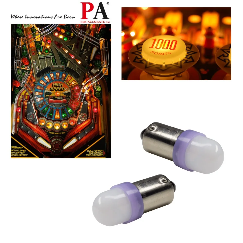 PA светодиодный 50 шт. x #1893 #44 #47 #1847 BA9S 2SMD 2835 Светодиодный светильник для приборной