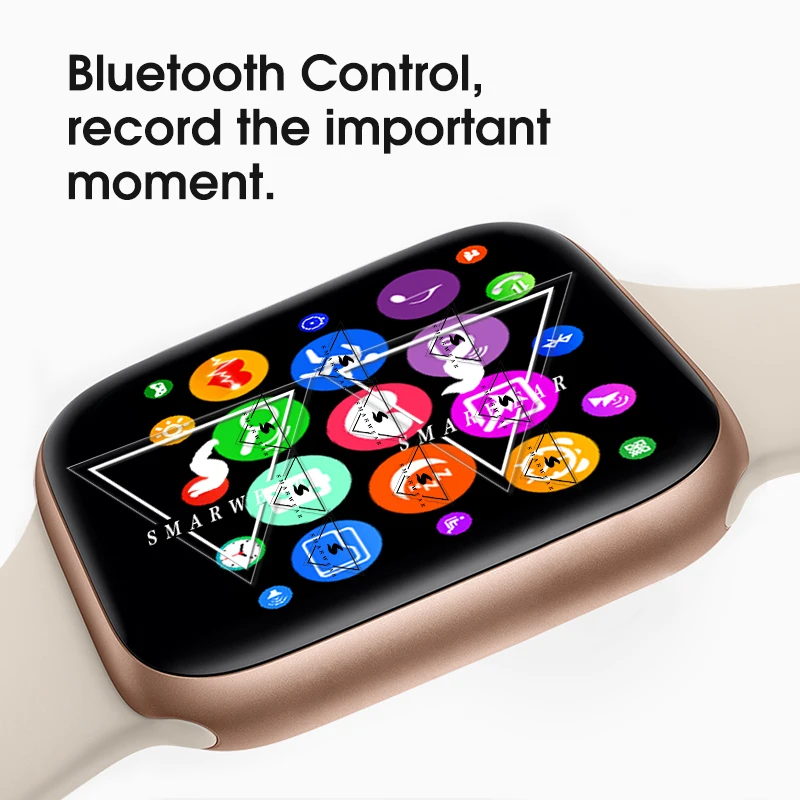 42 мм Bluetooth Смарт часы серии 4 обновление 1:1 Смарт-часы чехол для apple iphone 6s 7 8 X plus samsung