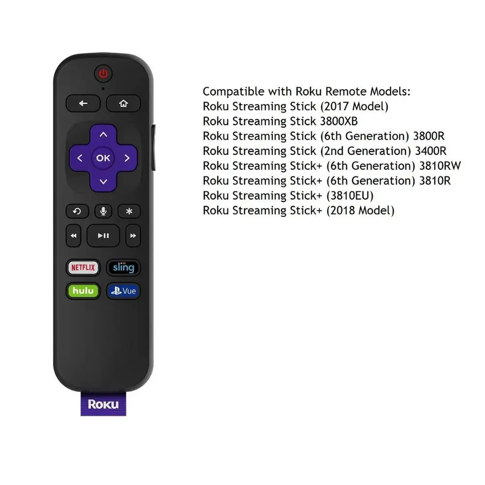 SIKAI противоударный силиконовый защитный чехол для Roku Streaming Stick Plus 3800R/3810R + с