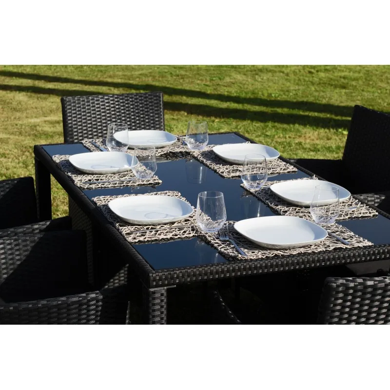 Conjunto Comedor muebles de comedor para jardin y terraza en ratan sintetico. Наружный материал|Наборы для сада| |