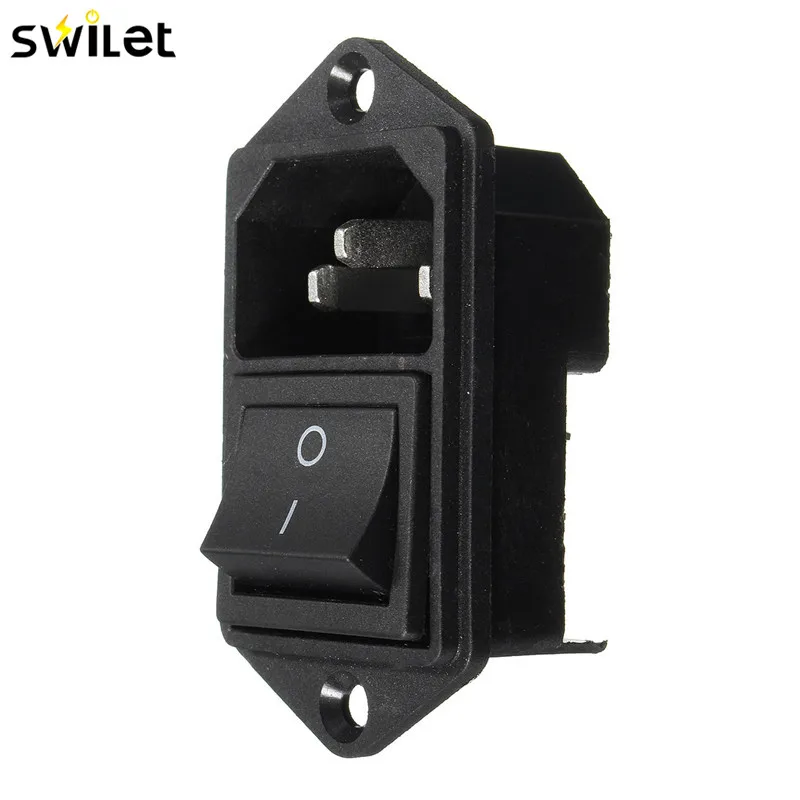 1 шт. плавленый переключатель питания IEC 250 C14 320 в 10 А красный черный|switch on|switch on