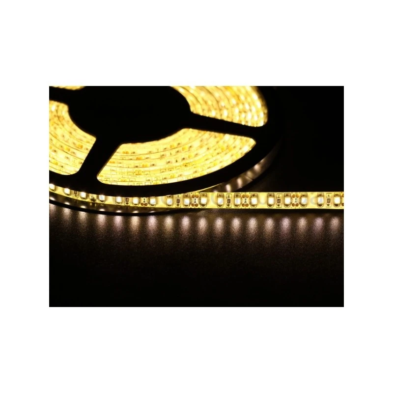 Светодиодная лента ЭРА LS3528 120LED IP65 WW eco 5m (50/600 5 метров теплый белый свет)|led strip|warm