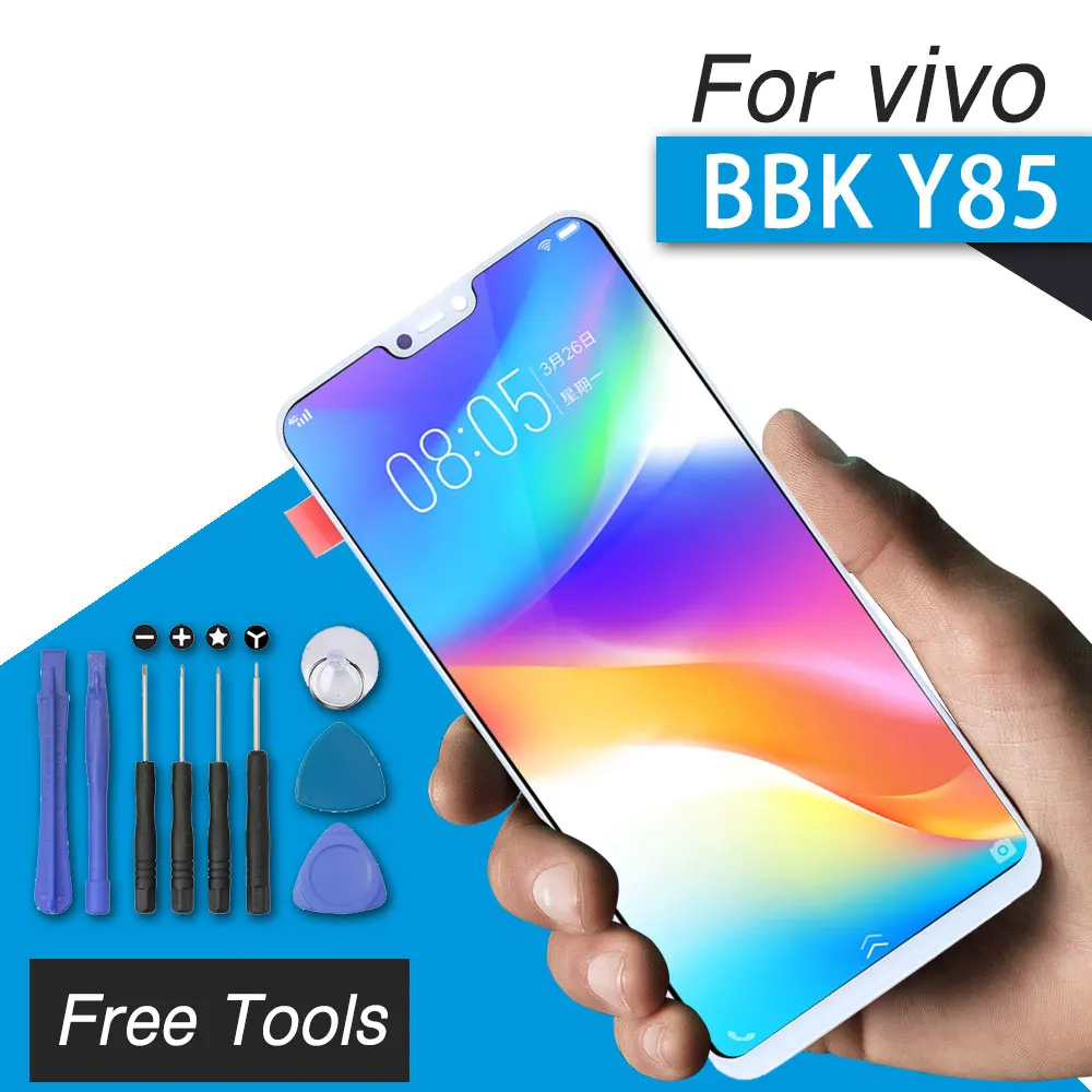 ЖК дисплей для BBK VIVO Y85 экран дигитайзер сборка сенсорный панель с бесплатными инструментами|Экраны