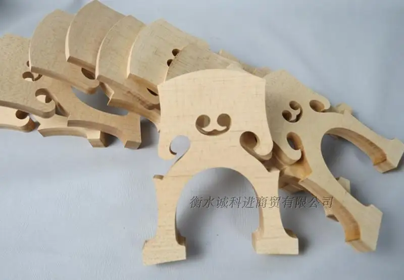 

5 pcs High quality Belgium most solid maple wood 4/4 cello bridge dried