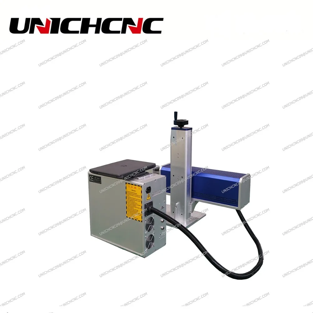 UNICHCNC портативный мини CO2 лазерный гравировальный станок металлическая трубка 20