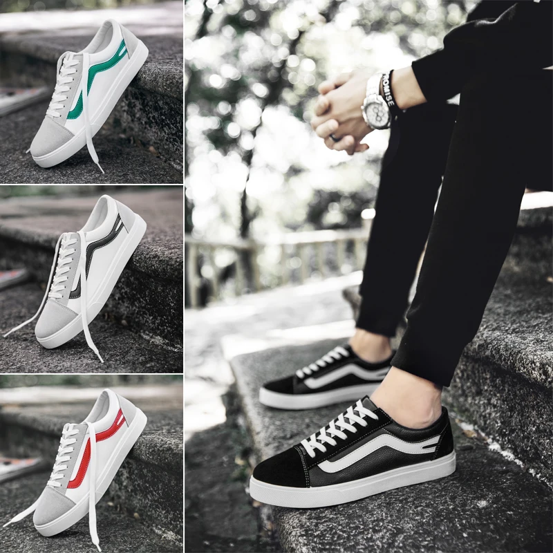 G-FAIRILER New 2018 Spring Summer Canvas Shoes Men Lace-Up Casual Male Brand Fashion Sneakers Flat Loafers Shoe | Обувь