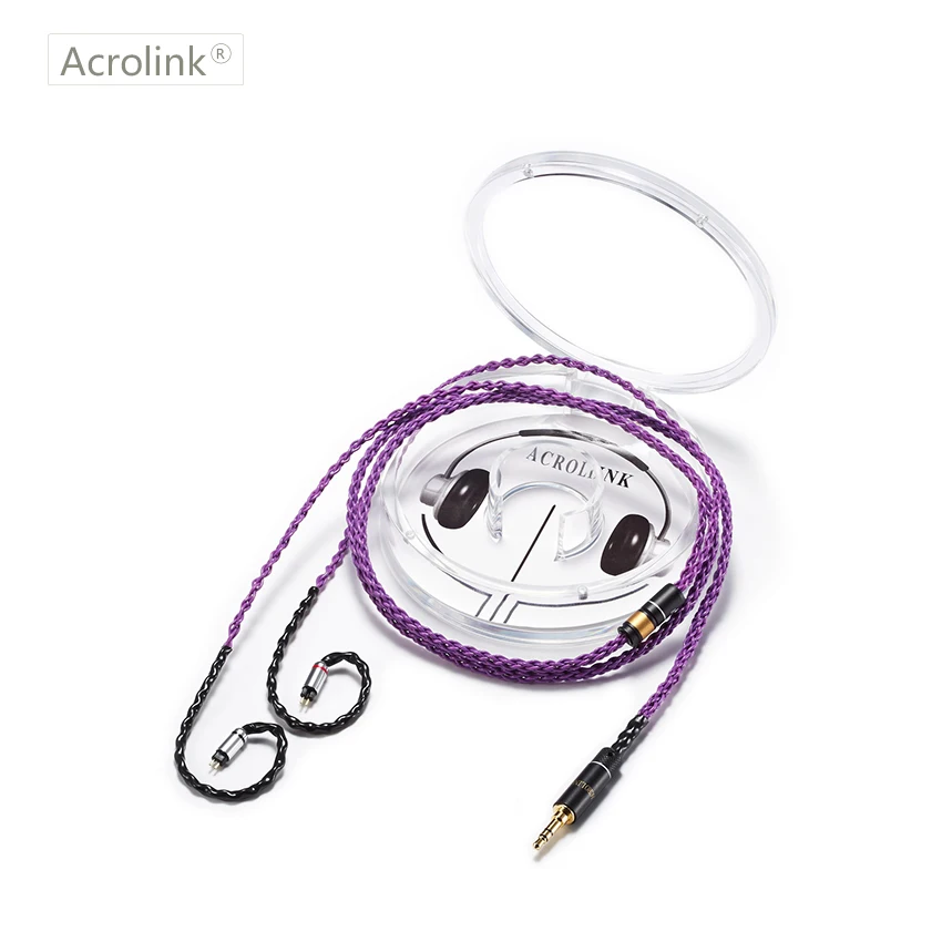 Высококачественные улучшенные посеребренные наушники Acrolink 1 2 м с 8 ядрами и