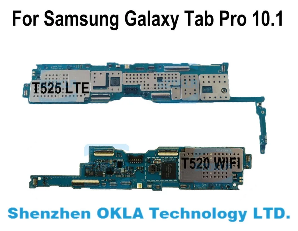 1pcs For Samsung Galaxy Tab Pro 10.1 T520 T525 Mainboard Motherboard Logic Board Replacement |