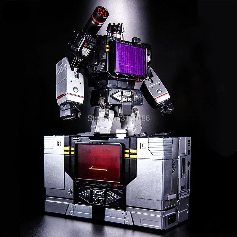 G1 трансформация THF 01B черный Soundwave One Tape walkman MP13 негабаритных сплав ко фигурка робот