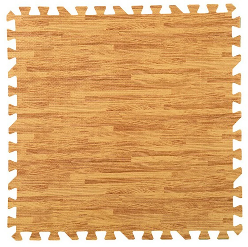

Environmental protection EVA floor mat with wood grain 60*60*1.0cm
