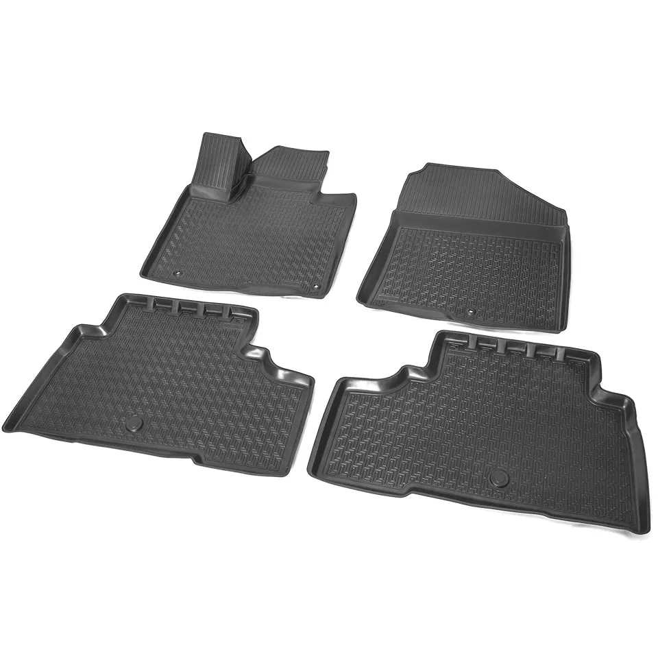 3D коврики для Kia Sorento Prime 2015 2019 в салон 4 шт./компл. Rival 12804002|Автомобильные салон| |