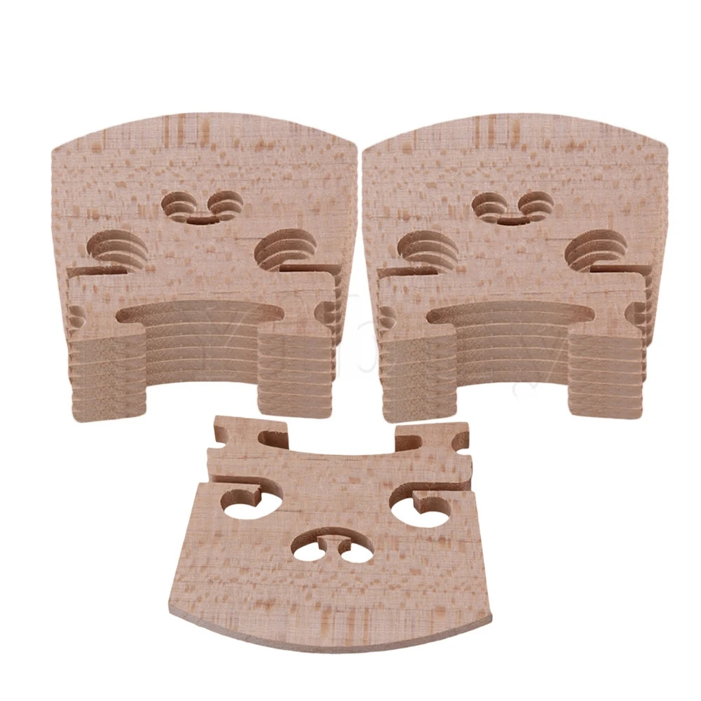 

Yibuy 15pcs Burlywood Violin Fiddle Bridge 4/4 Full Size
