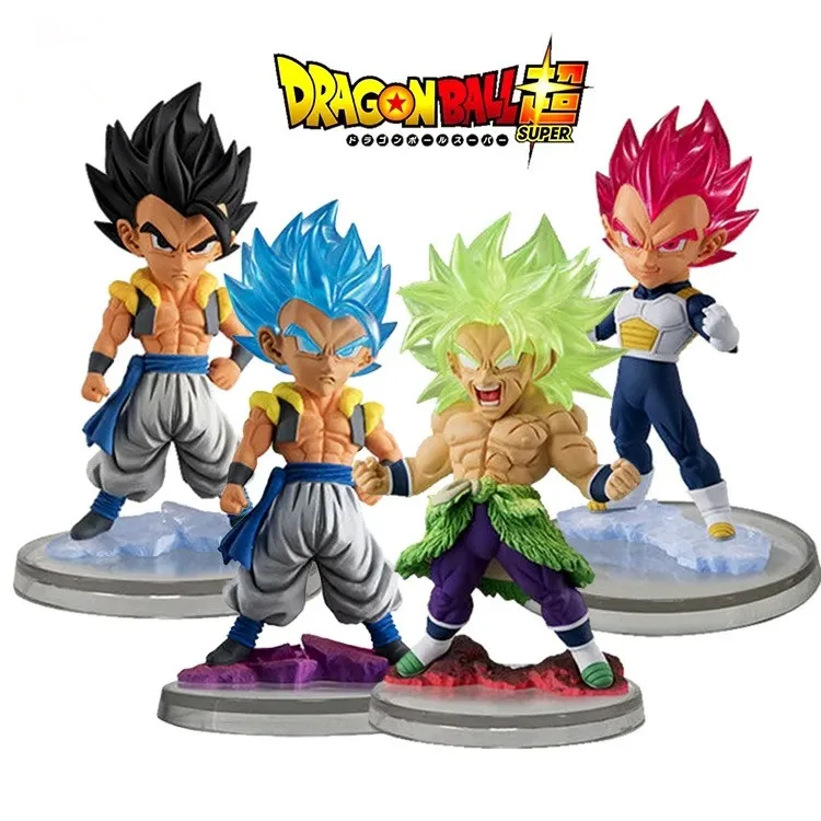 Оригинальный Bandai Dragon ball Супер UG 09 Рисунок Игрушки ULTIMATE солдаты синий Gogeta Broly