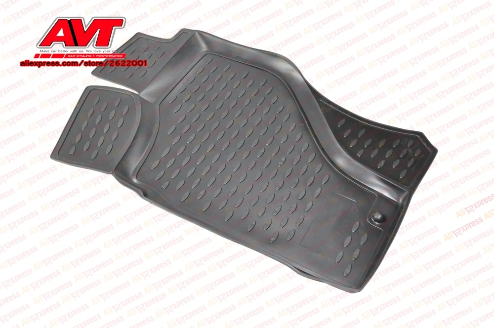 Коврики для Nissan NP300 2008 4 шт. резиновые коврики Нескользящие аксессуары салона