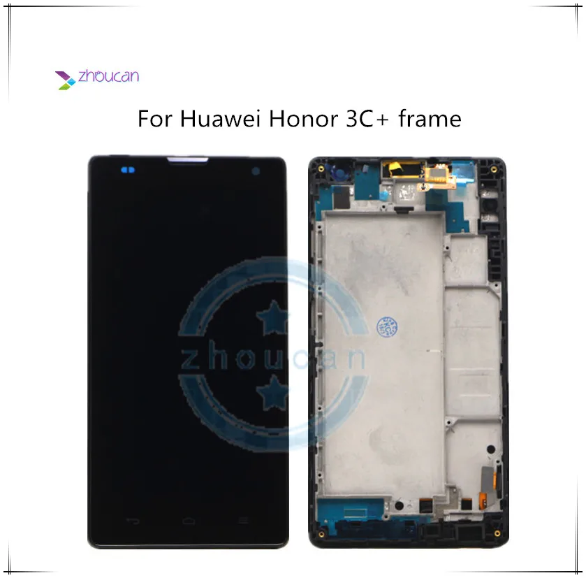 Для Huawei Honor 3C G740 H30-U10 H30-T10 H30-T00 ЖК-дисплей + сенсорный экран с рамкой дигитайзер