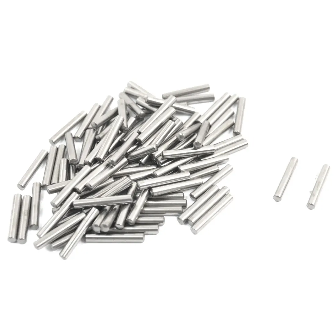 

UXCELL 100 Pcs Stainless Steel 2Mm X 13Mm Parallel Dowel Pins Fasten Elements Silver Tone Widely Used On Precise Location