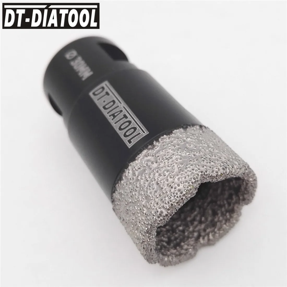 DT-DIATOOL 2 шт. 30 мм сверла сухие вакуумные пайки Алмазные сверла коронки для мрамора гранита плитка отверстие пилы с резьбой M14 от AliExpress RU&CIS NEW