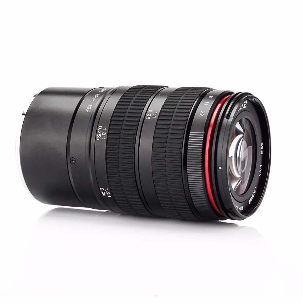 

Meike MK-85-2.8 85mm F2.8 Manual Focus Lens Full Frame APS-C for Canon Nikon DSLR Camera Sony Fuji 4/3 Mount Mirrorless Cameras