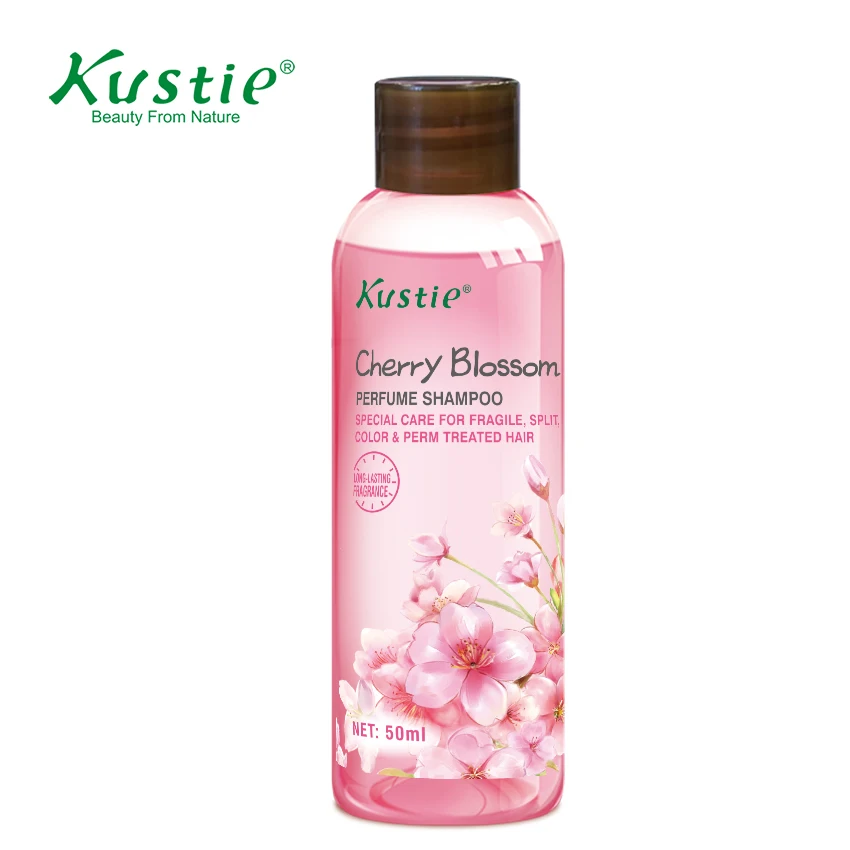 Kustie Hair Care Gift Set Cherry Blossom Perfume Personal Shampoo+ Conditioner + 2 pcs Shower gel 50ml | Красота и здоровье