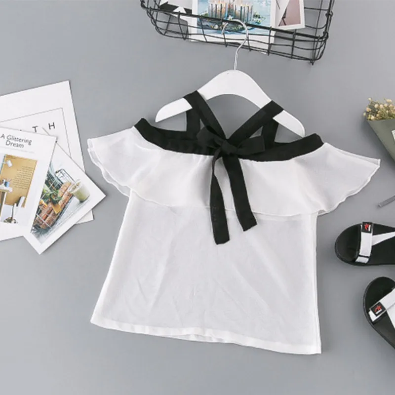 Одежда для девочек 2 шт./компл. Корейская версия летняя эксклюзивная детская